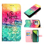 3D Painting Horizontal Flip Leather Phone Case, Series 1