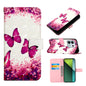 3D Painting Horizontal Flip Leather Phone Case