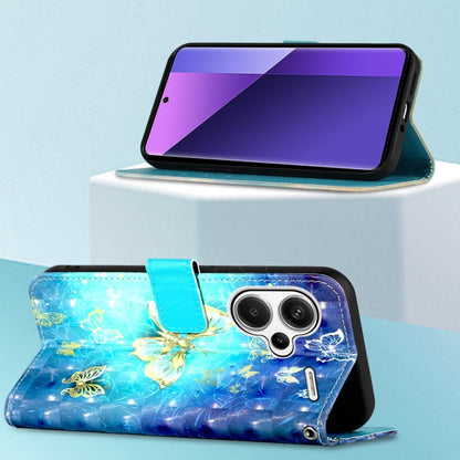 3D Painting Horizontal Flip Leather Phone Case, Series 3