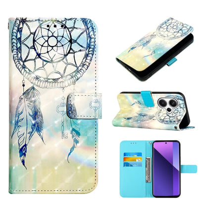 3D Painting Horizontal Flip Leather Phone Case, Series 3