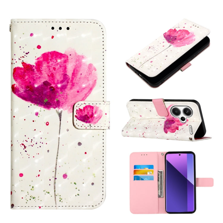 3D Painting Horizontal Flip Leather Phone Case, Series 3