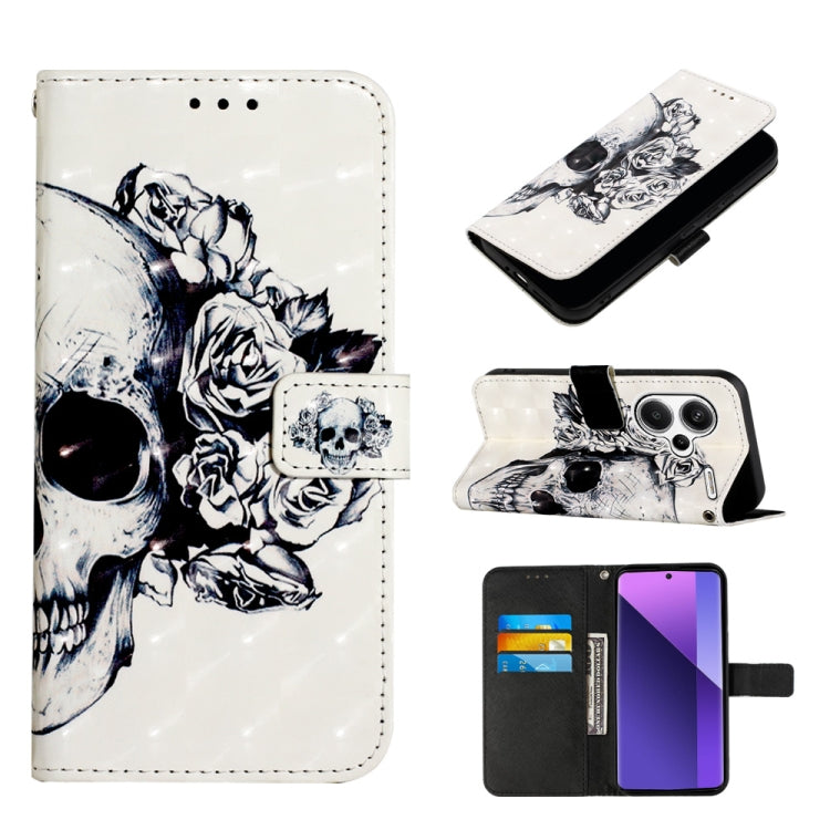 3D Painting Horizontal Flip Leather Phone Case, Series 3