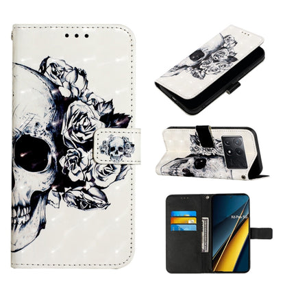 3D Painting Horizontal Flip Leather Phone Case