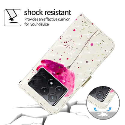 3D Painting Horizontal Flip Leather Phone Case