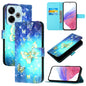 3D Painting Horizontal Flip Leather Phone Case, For Xiaomi Redmi 13 4G, For Xiaomi Poco M6 Pro 4G, For Xiaomi Redmi A3