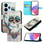 3D Painting Horizontal Flip Leather Phone Case, For Xiaomi Redmi 13 4G, For Xiaomi Poco M6 Pro 4G, For Xiaomi Redmi A3