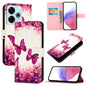 3D Painting Horizontal Flip Leather Phone Case, For Xiaomi Redmi 13 4G, For Xiaomi Poco M6 Pro 4G, For Xiaomi Redmi A3