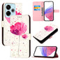 3D Painting Horizontal Flip Leather Phone Case, For Xiaomi Redmi 13 4G, For Xiaomi Poco M6 Pro 4G, For Xiaomi Redmi A3