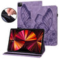 Big Butterfly Embossed Leather Tablet Case, For iPad Pro 13 2025 / 2024, For iPad Pro 11 2025 / 2024, For iPad Pro 12.9 2022 / Air 13 2024 / 2025