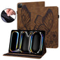 Big Butterfly Embossed Leather Tablet Case, For iPad Pro 13 2025 / 2024, For iPad Pro 11 2025 / 2024, For iPad Pro 12.9 2022 / Air 13 2024 / 2025
