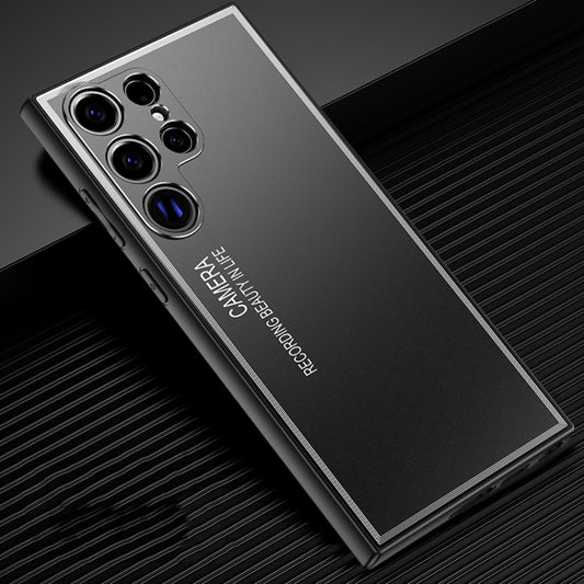 Frosted Metal Phone Case, For Samsung Galaxy S24 Ultra 5G, For Samsung Galaxy S24+ 5G, For Samsung Galaxy S24 5G