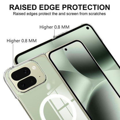 Scratchproof PC Transparent MagSafe Phone Case, For Google Pixel 10 Pro Fold, For Google Pixel 9 Pro Fold, For Google Pixel Fold