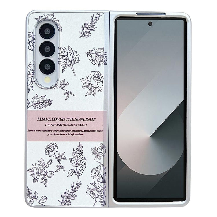 Pearlescent Paint Painted PC Phone Case, For Samsung Galaxy Z Flip6 / Flip7 FE, For Samsung Galaxy Z Fold6, For Samsung Galaxy Z Fold5 5G, For Samsung Galaxy Z Flip5 5G, For Samsung Galaxy Z Fold4 5G, For Samsung Galaxy Z Flip4 5G����������������������...