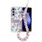 Pearlescent Paint Painted PC Phone Case with DIY Scarf Bracelet, For Samsung Galaxy Z Flip6 / Flip7 FE, For Samsung Galaxy Z Fold6, For Samsung Galaxy Z Fold5 5G, For Samsung Galaxy Z Flip5 5G, For Samsung Galaxy Z Fold4 5G, For Samsung Galaxy Z Flip4 ...