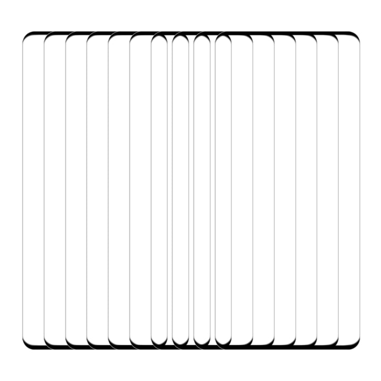 25pcs 9H HD 3D Curved Edge Tempered Glass Film, For OnePlus 13, For OnePlus Ace 4, For OnePlus Ace 3