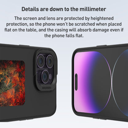 NFC Four-Color E-ink Screen DIY Phone Case, For iPhone 14 Pro Max, For iPhone 13