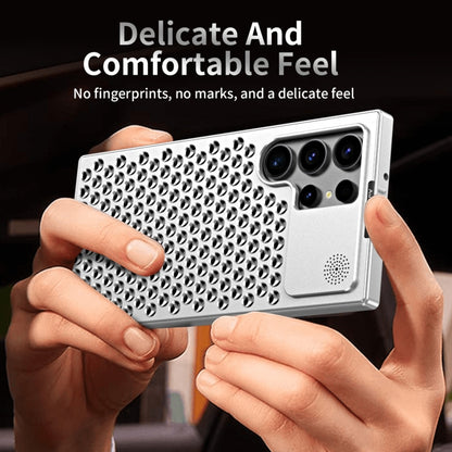 R-JUST RJ58 Aromatherapy Metal Cooling Phone Case