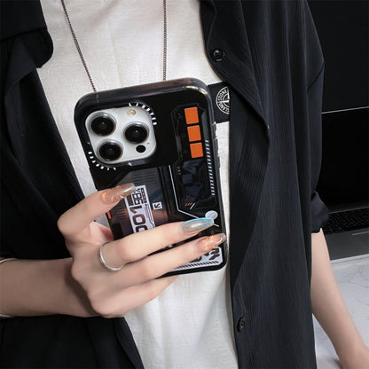 Mecha Circuit Board Pattern Phone Case, For iPhone 15 Pro Max, For iPhone 15 Pro, For iPhone 15, For iPhone 14, For iPhone 14 Pro, For iPhone 14 Pro Max, For iPhone 13 Pro Max, For iPhone 13 Pro, For iPhone 13, For iPhone 12, For iPhone 12 Pro Max�����...