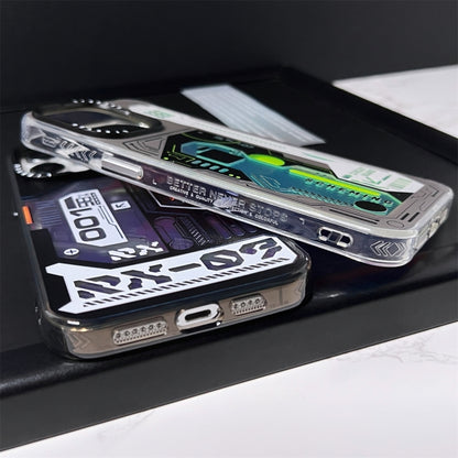 Mecha Circuit Board Pattern Phone Case, For iPhone 15 Pro Max, For iPhone 15 Pro, For iPhone 15, For iPhone 14, For iPhone 14 Pro, For iPhone 14 Pro Max, For iPhone 13 Pro Max, For iPhone 13 Pro, For iPhone 13, For iPhone 12, For iPhone 12 Pro Max�����...