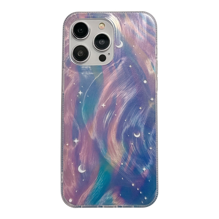 Dual-Layer Gradient Dream Starry Acrylic Hybrid TPU Phone Case