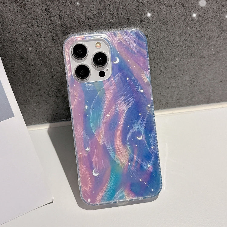 Dual-Layer Gradient Dream Starry Acrylic Hybrid TPU Phone Case