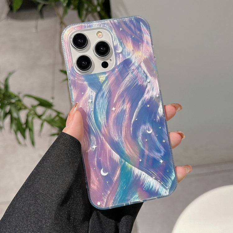 Dual-Layer Gradient Dream Starry Acrylic Hybrid TPU Phone Case