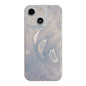 Hot Silver Stamp Gradient Feather Acrylic Hybrid TPU Phone Case