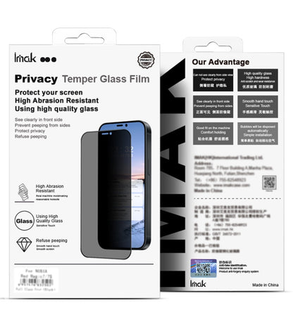 imak No Edge Version 3D Curved Privacy Full Screen Tempered Glass Film