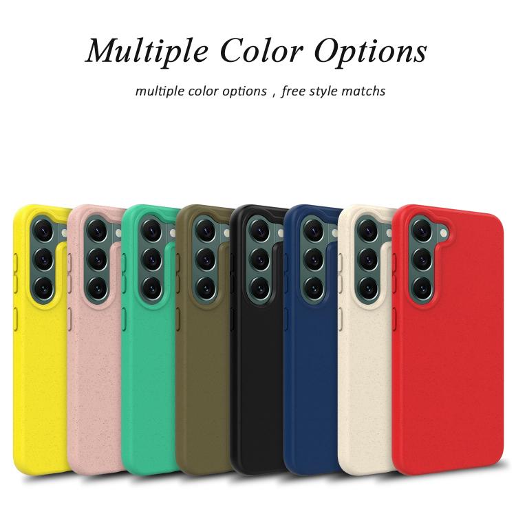 Wheat Straw Material + TPU Phone Case, For Samsung Galaxy S25 5G, For Samsung Galaxy S25+ 5G, For Samsung Galaxy S25 Ultra 5G