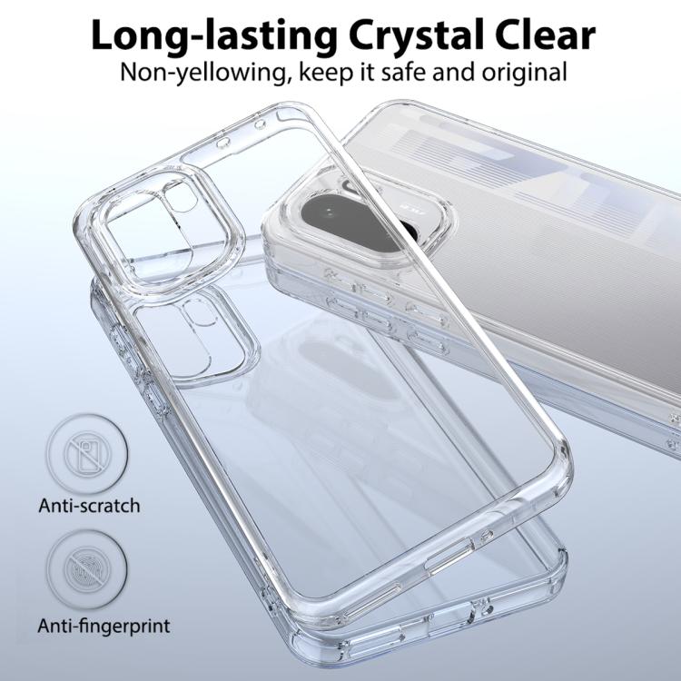 Scratchproof Acrylic TPU Phone Case, For OnePlus 15R / Ace 6 / Ace 6T, For OnePlus 15, For OnePlus 13, For OnePlus Nord CE4 Lite