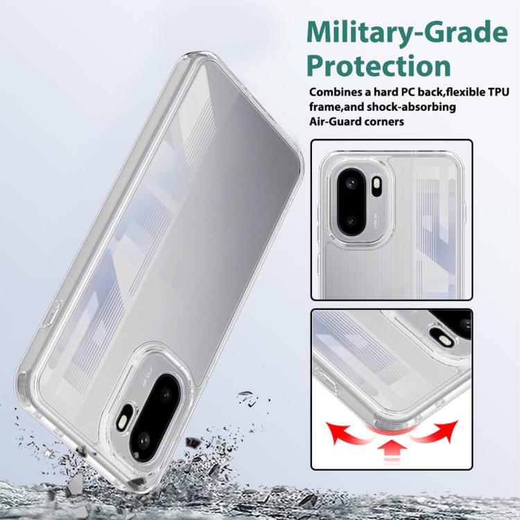 Scratchproof Acrylic TPU Phone Case, For OnePlus 15R / Ace 6 / Ace 6T, For OnePlus 15, For OnePlus 13, For OnePlus Nord CE4 Lite