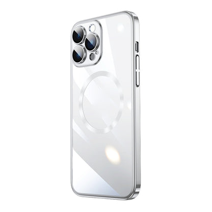 Magsafe Magnetic Electroplated PC Phone Case, For iPhone 15 Pro Max, For iPhone 15 Pro, For iPhone 15 Plus, For iPhone 15