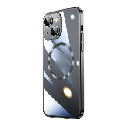 Magsafe Magnetic Electroplated PC Phone Case, For iPhone 15 Pro Max, For iPhone 15 Pro, For iPhone 15 Plus, For iPhone 15