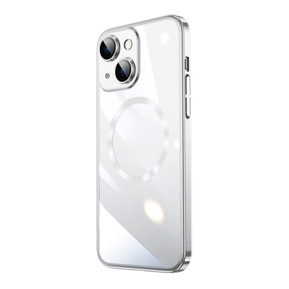 Magsafe Magnetic Electroplated PC Phone Case, For iPhone 15 Pro Max, For iPhone 15 Pro, For iPhone 15 Plus, For iPhone 15