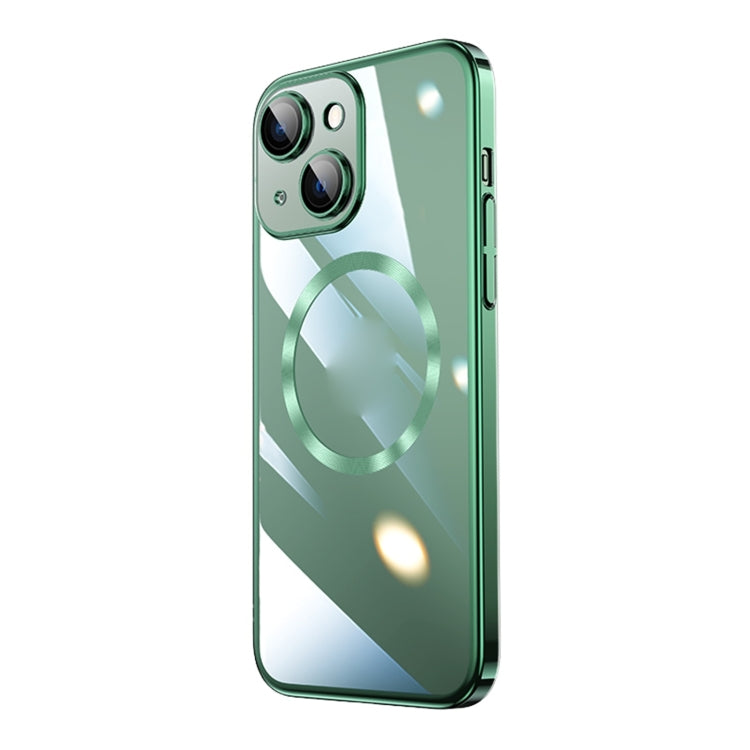 Magsafe Magnetic Electroplated PC Phone Case, For iPhone 15 Pro Max, For iPhone 15 Pro, For iPhone 15 Plus, For iPhone 15