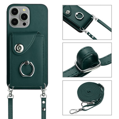 Organ Card Bag Ring Holder Phone Case with Long Lanyard, For iPhone 14 Pro Max, For iPhone SE 2022 / 2020 / 8 / 7, For iPhone 13 Pro Max, For iPhone 13 Pro