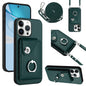 Organ Card Bag Ring Holder Phone Case with Long Lanyard, For iPhone Air, For iPhone 16 Pro Max, For iPhone 16 Pro, For iPhone 16 Plus