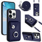 Organ Card Bag Ring Holder Phone Case with Long Lanyard, For iPhone Air, For iPhone 16 Pro Max, For iPhone 16 Pro, For iPhone 16 Plus