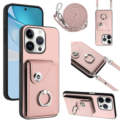 Organ Card Bag Ring Holder Phone Case with Long Lanyard, For iPhone Air, For iPhone 16 Pro Max, For iPhone 16 Pro, For iPhone 16 Plus
