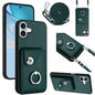 Organ Card Bag Ring Holder Phone Case with Long Lanyard, For iPhone Air, For iPhone 16 Pro Max, For iPhone 16 Pro, For iPhone 16 Plus