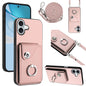Organ Card Bag Ring Holder Phone Case with Long Lanyard, For iPhone Air, For iPhone 16 Pro Max, For iPhone 16 Pro, For iPhone 16 Plus