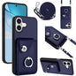 Organ Card Bag Ring Holder Phone Case with Long Lanyard, For iPhone 17e / 16e, For iPhone 17 Pro Max, For iPhone 17 Pro, For iPhone 17