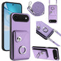 Organ Card Bag Ring Holder Phone Case with Long Lanyard, For iPhone Air, For iPhone 16 Pro Max, For iPhone 16 Pro, For iPhone 16 Plus