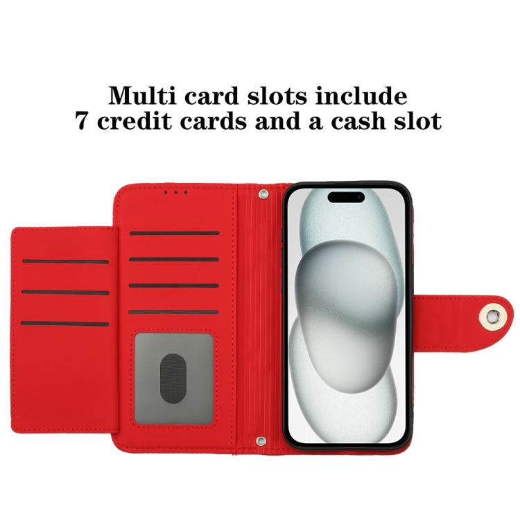 Rhombic Texture Flip Leather Phone Case with Lanyard, For iPhone 13, For iPhone 12 / 12 Pro, For iPhone 12 Pro Max, For iPhone 11 Pro Max