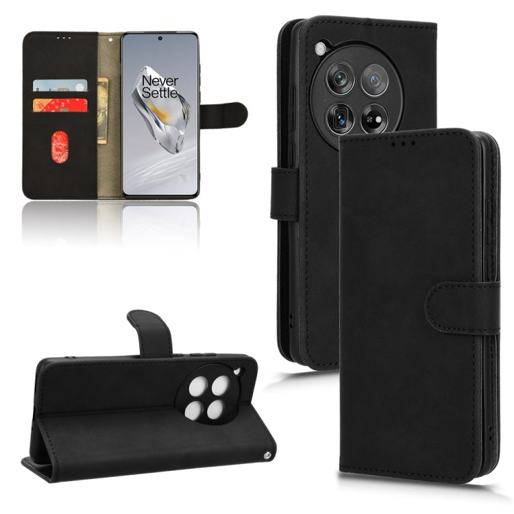 Skin Feel Magnetic Flip Leather Phone Case