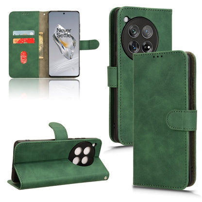 Skin Feel Magnetic Flip Leather Phone Case