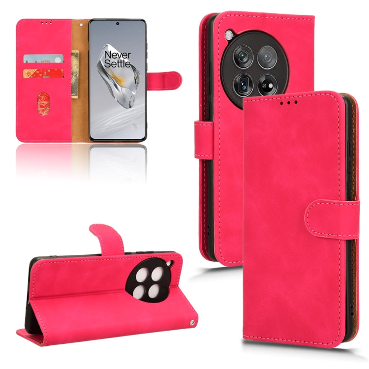 Skin Feel Magnetic Flip Leather Phone Case