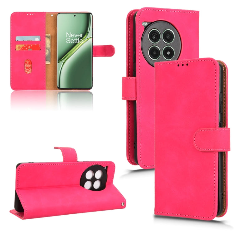 Skin Feel Magnetic Flip Leather Phone Case