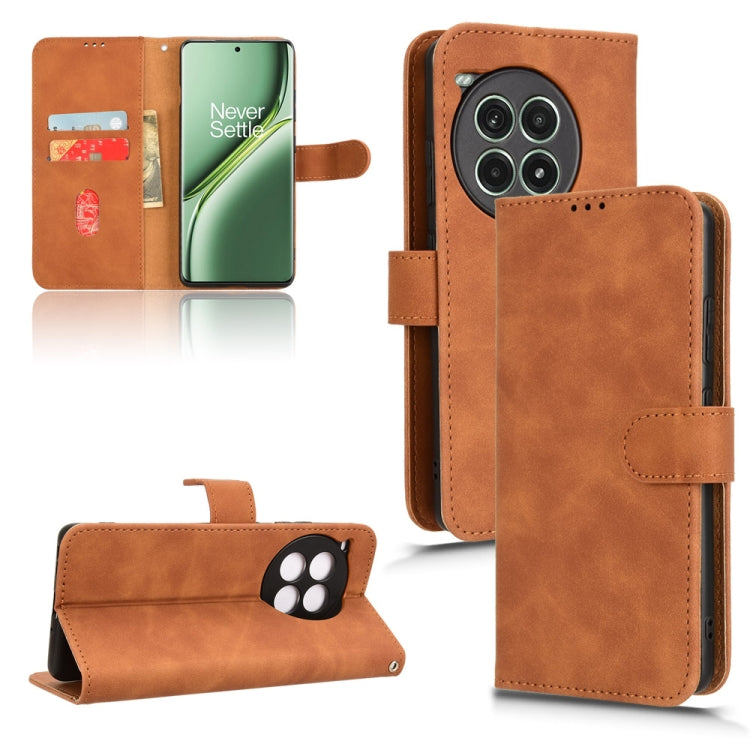 Skin Feel Magnetic Flip Leather Phone Case