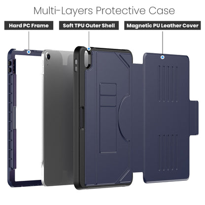 Notebook Magnetic Leather Tablet Case, For iPad Air 11 2026 / 2025 / 2024, For iPad Pro 11 2025 / 2024, For iPad 10th Gen 10.9 2022, For iPad mini 2024 / mini 6